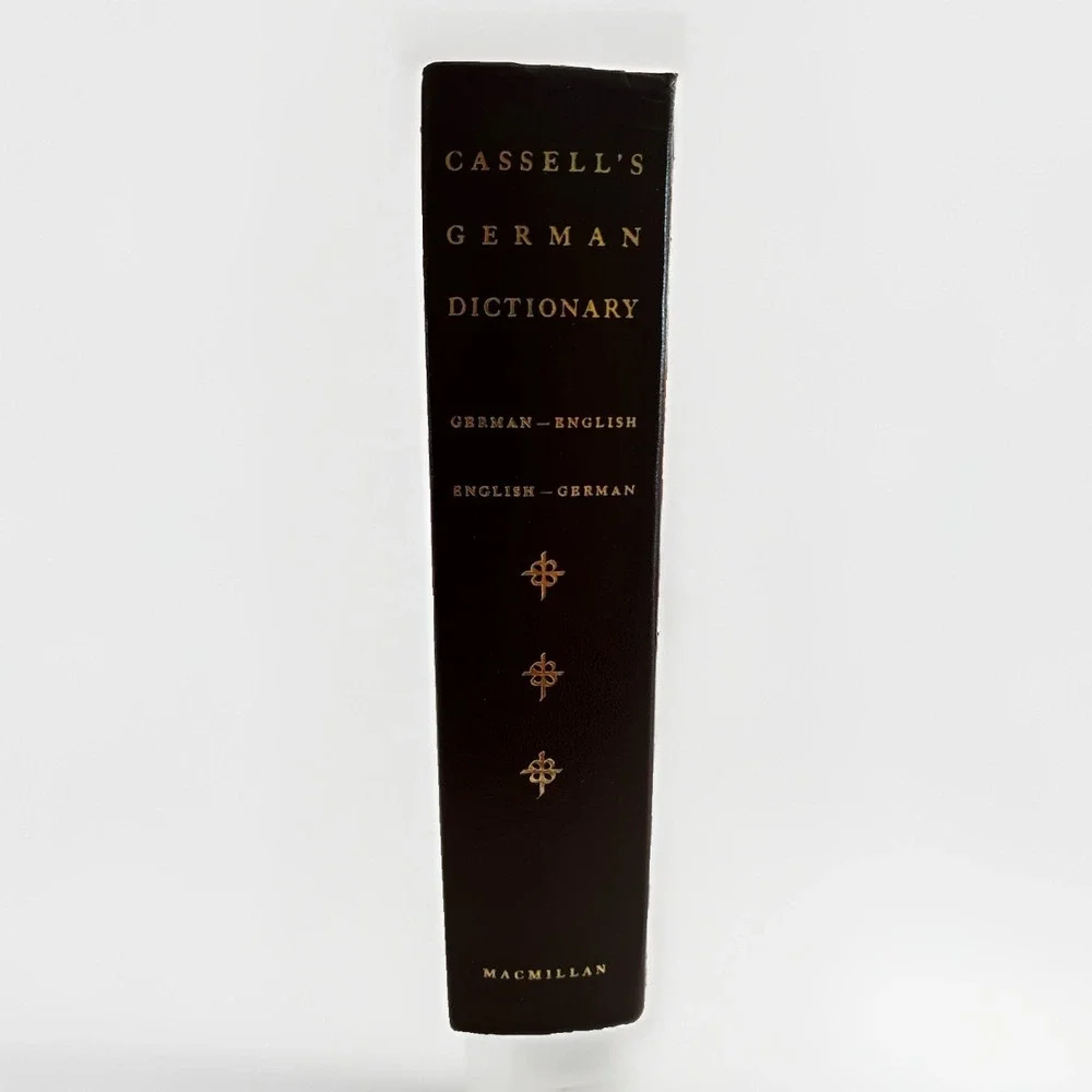Cassell's German Dictionary Hardcover Thumb Indexed 1977 Betteridge English